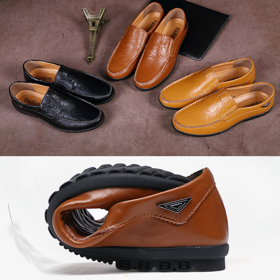 Sapato Mocassim Masculino em Couro Vila Loafers