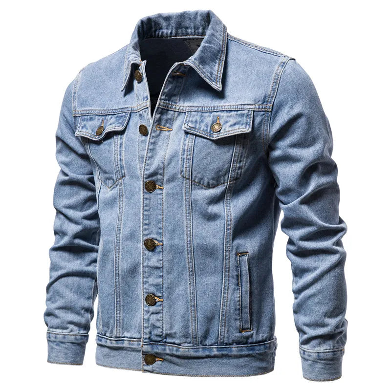 Jaqueta Jeans Masculina Denim Destroid