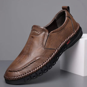 Sapato Mocassim Masculino Casual em Couro Vila Soft Premium