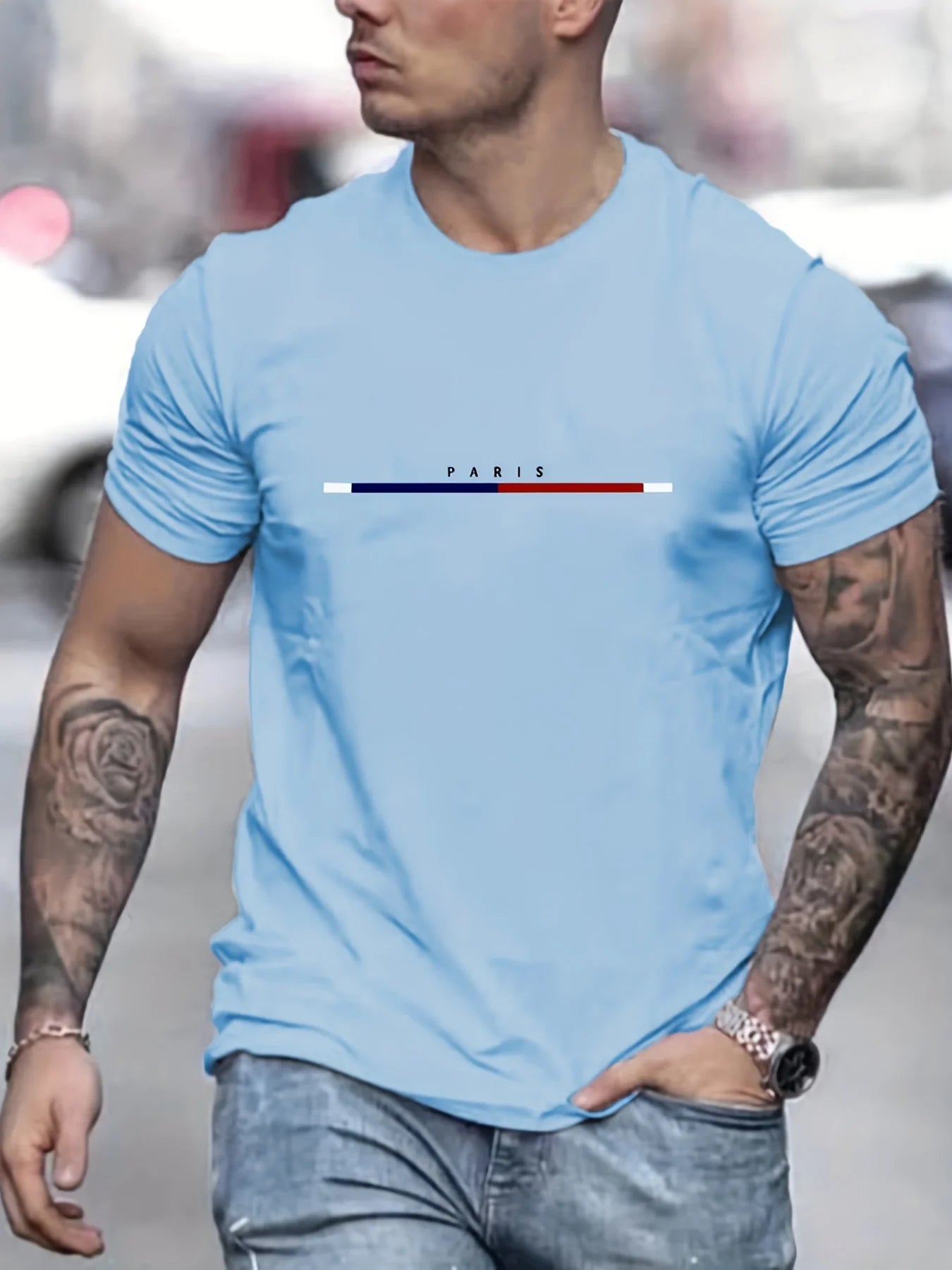 Camiseta Masculina Paris