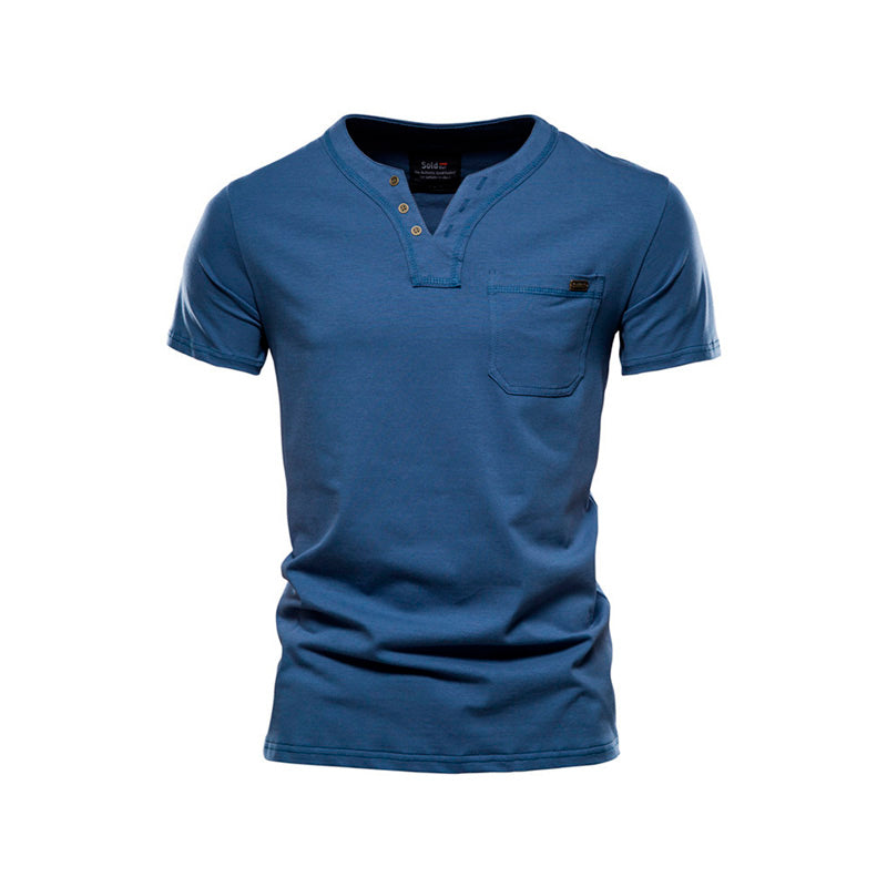 Camiseta Masculina Vila gola V 05