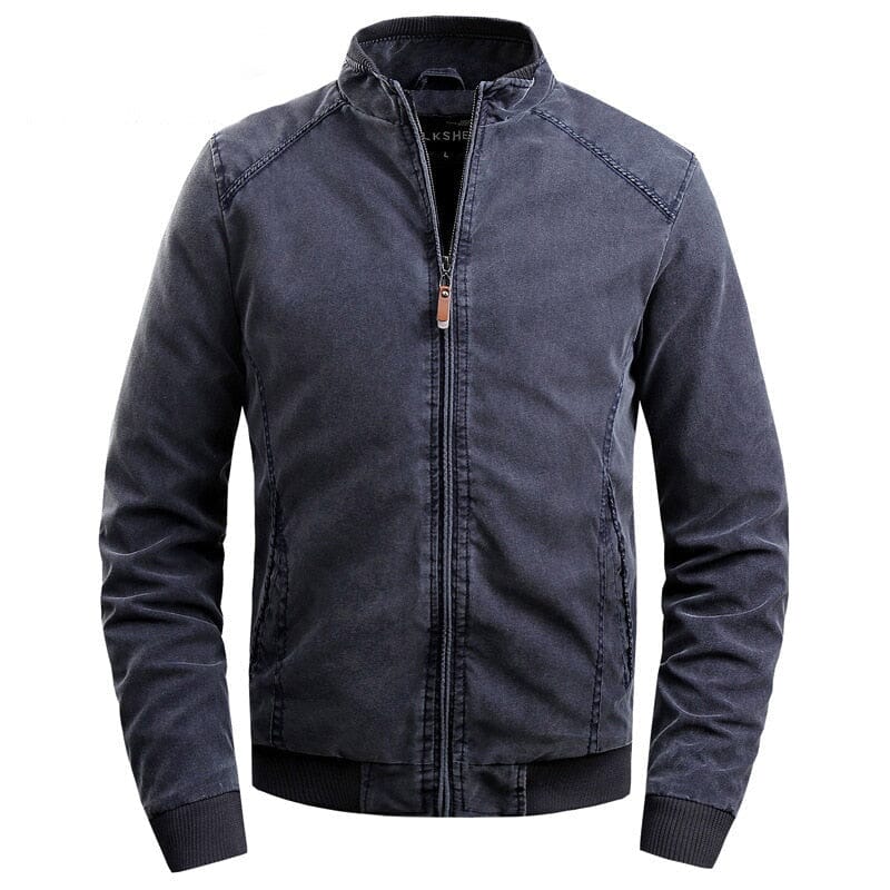 jaqueta masculina  jaqueta inverno  jaqueta forrada  jaqueta de plush  jaqueta de inverno masculina  jaqueta de couro masculina  jaqueta de couro  jaqueta  casaco masculino  casaco de couro masculino  casaco jaqueta masculina jeans  azul