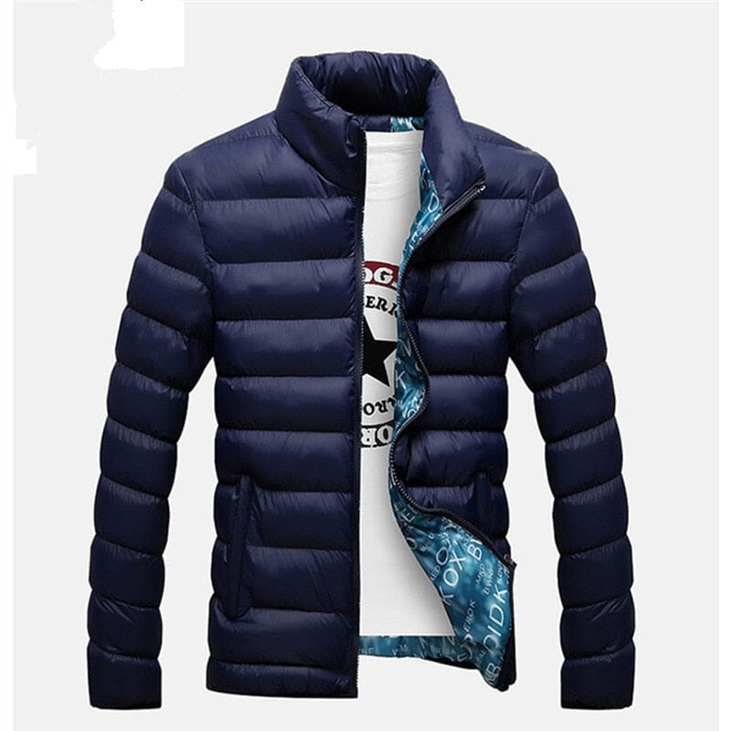 jaqueta masculina  jaqueta inverno  jaqueta forrada  jaqueta de plush  jaqueta de inverno masculina  jaqueta de couro masculina  jaqueta de couro  jaqueta  casaco masculino  casaco de couro masculino  casaco jaqueta masculina azul 