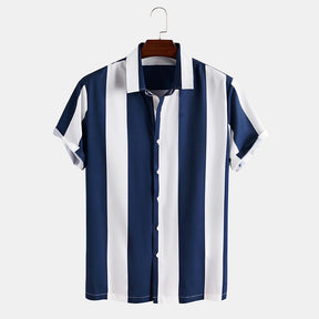 camisa para homem  camisa moderna  camisa masculina  camisa manga curta  camisa listrada  camisa estampada masculina  camisa estampada  camisa de botão  camisa casual  camisa camisa masculina listrada azul